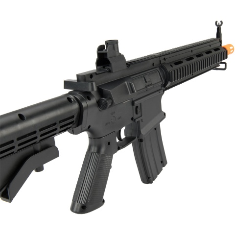 UK Arms P2215 M4 Quad Monolithic RIS Spring Rifle - BLACK