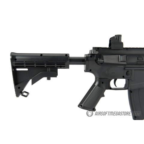 UK Arms P2215 M4 Quad Monolithic RIS Spring Rifle - BLACK