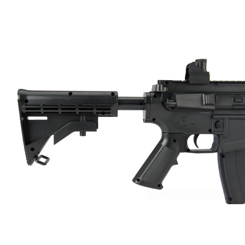 UK Arms P2215 M4 Quad Monolithic RIS Spring Rifle - BLACK