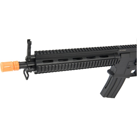 UK Arms P2216 M4 Polymer Quad Picatinny Spring Rifle - BLACK