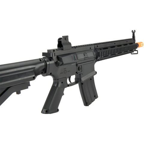 UK Arms P2216 M4 Polymer Quad Picatinny Spring Rifle - BLACK