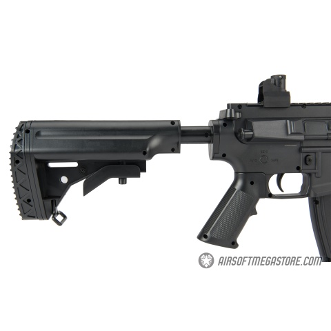 UK Arms P2216 M4 Polymer Quad Picatinny Spring Rifle - BLACK