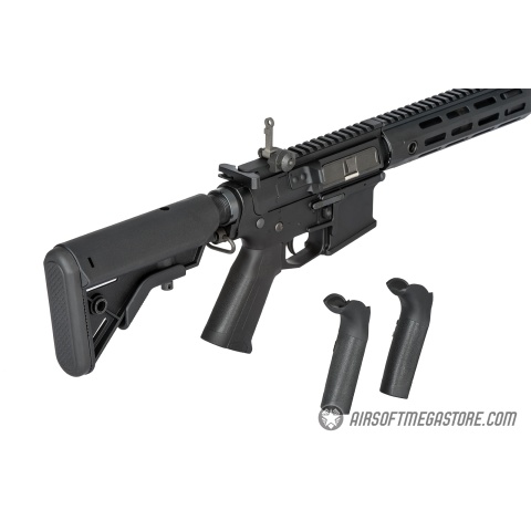 E&L Airsoft AR MUR Custom Carbine AEG Rifle (Elite) - BLACK