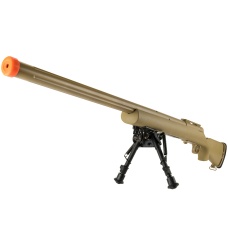 Echo1 M28 Bolt Action Airsoft Sniper Rifle w/ Bipod - TAN
