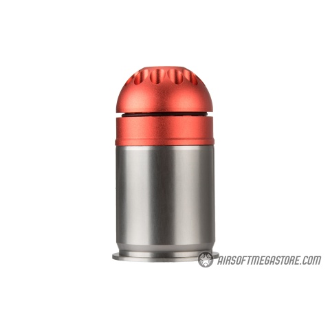 Atlas Custom Works Airsoft Grenade Shell - RED / BLACK