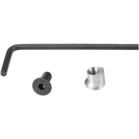 (DO NOT MAKE LIVE - IP ISSUE) G-Force Rigid Full Metal Keymod Handstop - BLACK