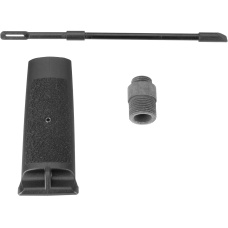 ICS XFG Hairline Gas Blowback Airsoft Pistol - BLACK/SILVER