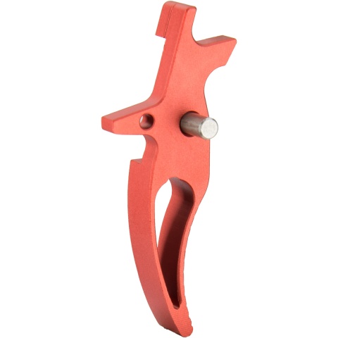 (DO NOT MAKE LIVE - IP ISSUE) Lancer Tactical Skeletonized Curved AEG Trigger - RED