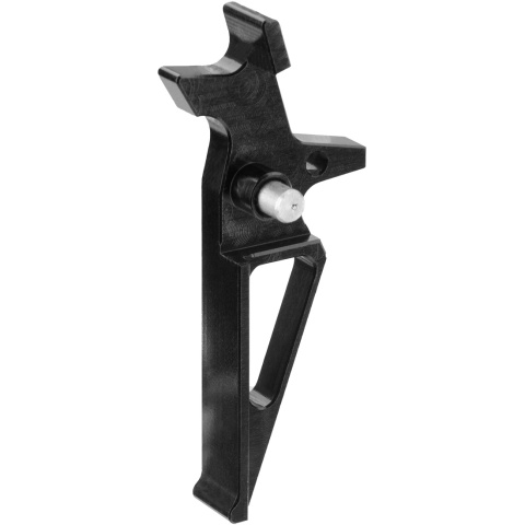 Lancer Tactical Flat Skeletonized AEG Trigger - BLACK