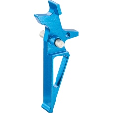 Lancer Tactical Flat Skeletonized AEG Trigger - BLUE