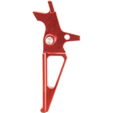 Lancer Tactical Flat Skeletonized AEG Trigger - RED