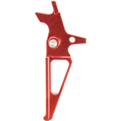 Lancer Tactical Flat Skeletonized AEG Trigger - RED