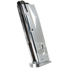 Tokyo Marui 26rd Magazine for TM M92F GBB Airsoft Pistol - CHROME