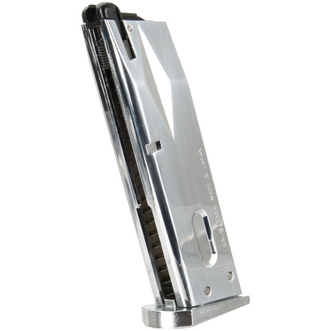 Tokyo Marui 26rd Magazine for TM M92F GBB Airsoft Pistol - CHROME