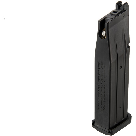 Tokyo Marui 31rd Magazine for TM Hi-Capa 4.3 GBB Airsoft Pistol - BLACK