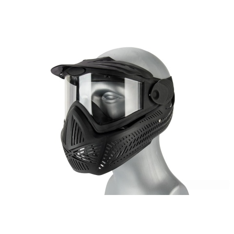 AMA Full Face Airsoft Mask w/ A Full Adjustable Strap - BLACK