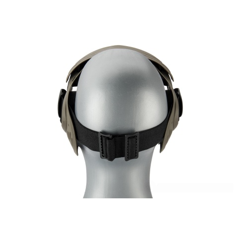 AMA Full Face Airsoft Mask w/ A Full Adjustable Strap - OD GREEN