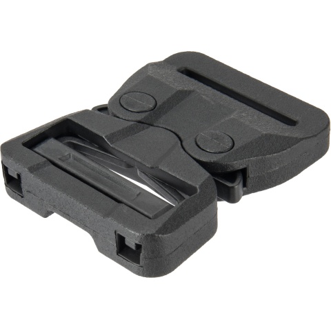 Lancer Tactical Snap Buckle Fastener for Tactical Belts - BLACK