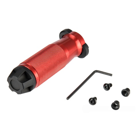 (DO NOT MAKE LIVE - IP ISSUE) Armory Evolution Long Vertical Grip for KeyMod - RED