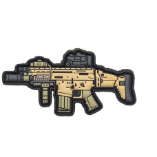 Aprilla Design PVC IFF Hook & Loop Modern Warfare Patch (SCAR-H)