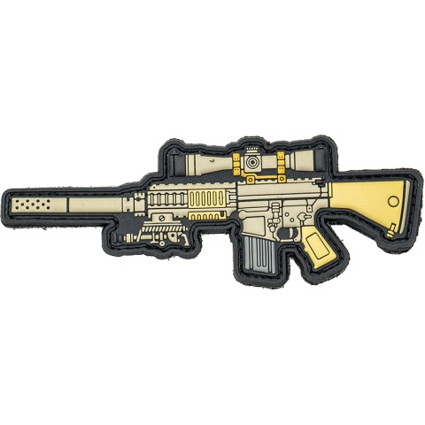 Aprilla Design PVC IFF Hook & Loop Modern Warfare Patch (M110)