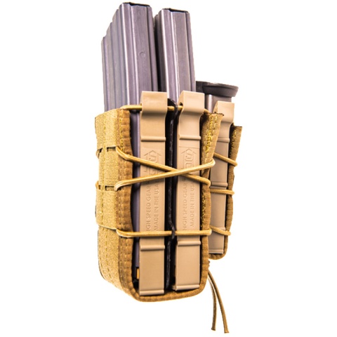 High Speed Gear X2RP TACO MOLLE Rifle/Pistol Mag Pouch - COYOTE BROWN