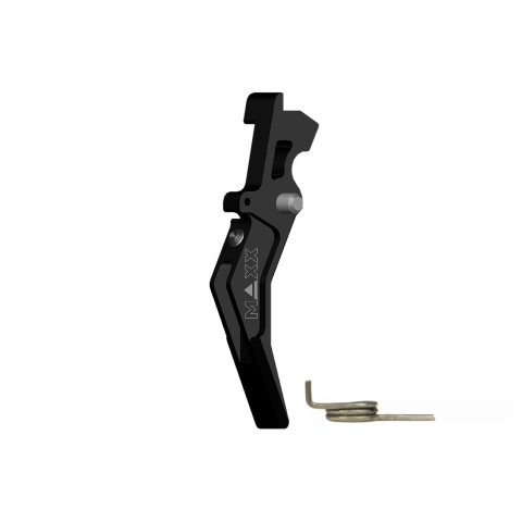 Maxx Model CNC Aluminum Advanced AEG Trigger (Style B) - BLACK