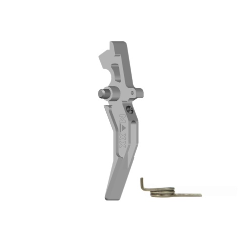 Maxx Model CNC Aluminum Advanced AEG Trigger (Style C) - SILVER