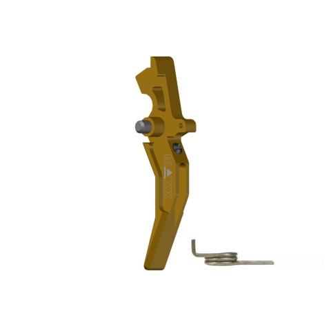 Maxx Model CNC Aluminum Advanced AEG Trigger (Style C) - DARK EARTH