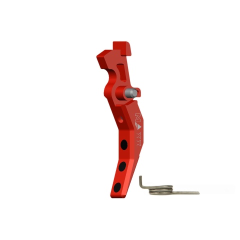 Maxx Model CNC Aluminum Advanced AEG Trigger (Style C) - RED