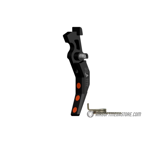 Maxx Model CNC Aluminum Advanced AEG Trigger (Style C) - BLACK