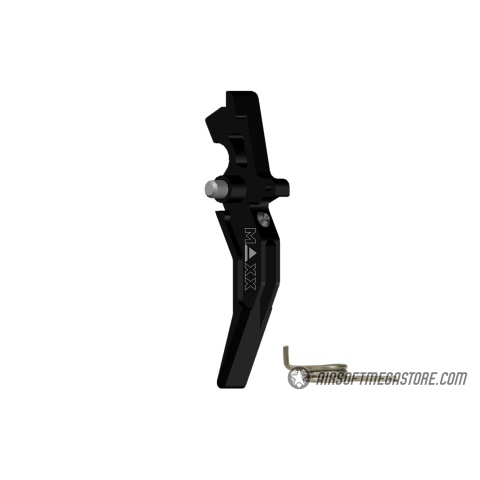 Maxx Model CNC Aluminum Advanced AEG Trigger (Style C) - BLACK