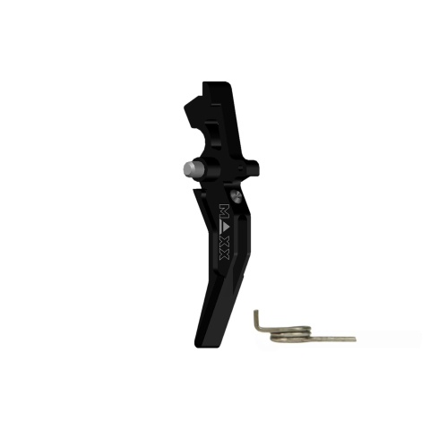 Maxx Model CNC Aluminum Advanced AEG Trigger (Style C) - BLACK