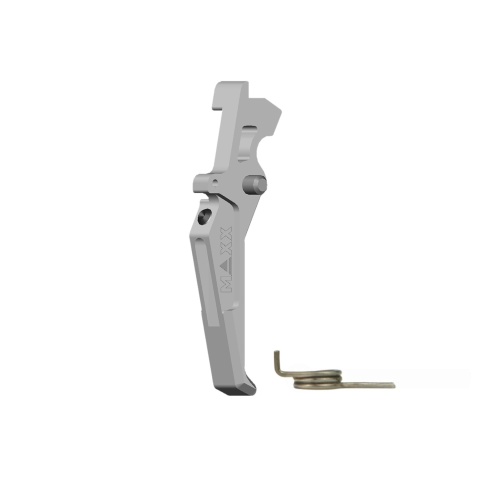 Maxx Model CNC Aluminum Advanced AEG Trigger (Style C) - SILVER