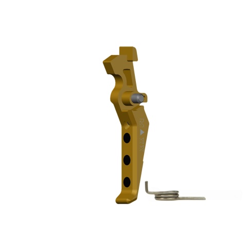 Maxx Model CNC Aluminum Advanced AEG Trigger (Style E) - DARK EARTH