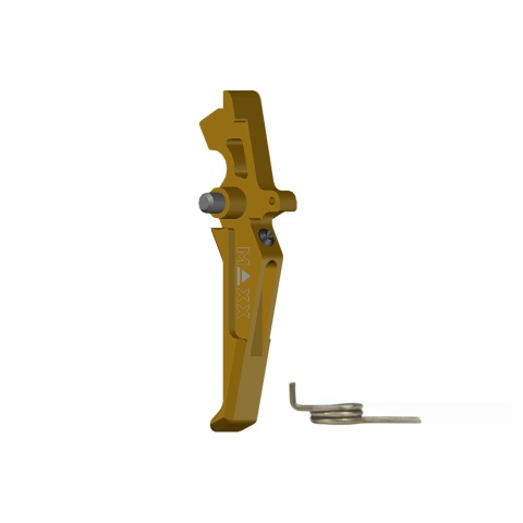 Maxx Model CNC Aluminum Advanced AEG Trigger (Style E) - DARK EARTH