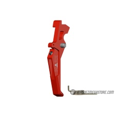 Maxx Model CNC Aluminum Advanced AEG Trigger (Style E) - RED