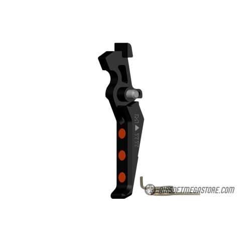 Maxx Model CNC Aluminum Advanced AEG Trigger (Style E) - BLACK