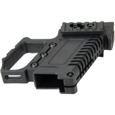 Lancer Tactical Pistol Carbine Kit for G-Series Type GBB Pistols - BLACK