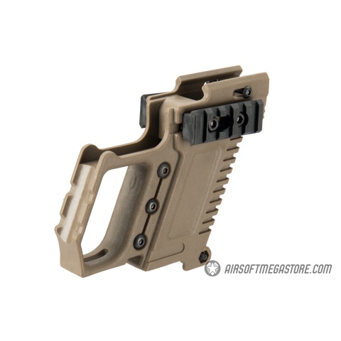 Lancer Tactical Pistol Carbine Kit for G-Series Type GBB Pistols - TAN