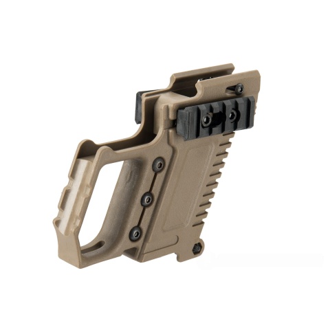 Lancer Tactical Pistol Carbine Kit for G-Series Type GBB Pistols - TAN