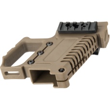Lancer Tactical Pistol Carbine Kit for G-Series Type GBB Pistols - TAN