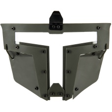 Armory T-shaped Windowed Attachment Face Mask For Bump Helmets - OD