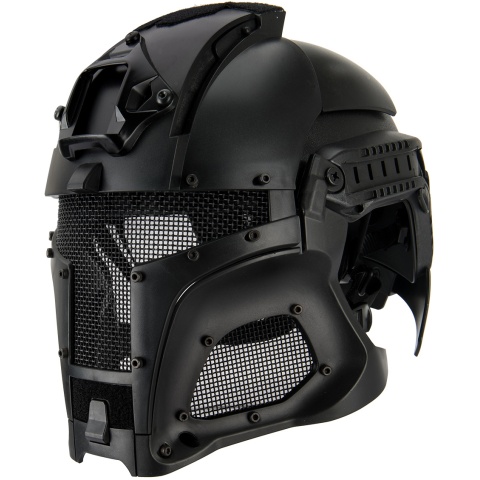 AMA Interstellar Battle Trooper Full Face Airsoft Helmet