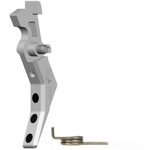 Maxx Model CNC Aluminum Advanced AEG Trigger (Style B) - SILVER