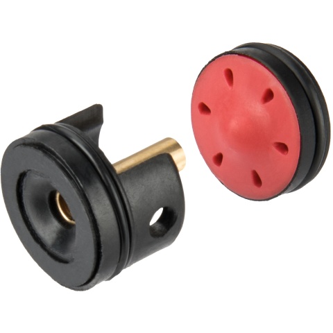 E&L Airsoft Piston & Cylinder Head for Version 3 AEG Gearbox - BLACK