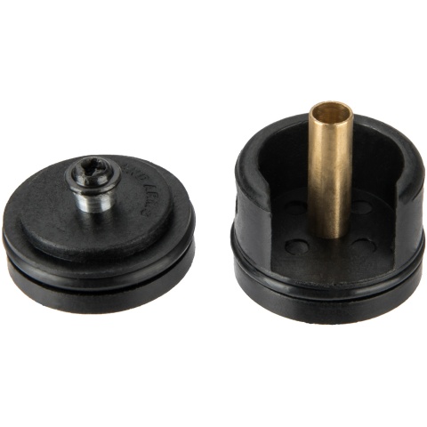 E&L Airsoft Piston & Cylinder Head for Version 3 AEG Gearbox - BLACK