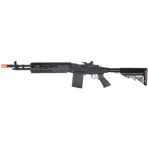 Lancer Tactical Airsoft M14 EBR AEG Full Metal w/ Crane Stock - BLACK