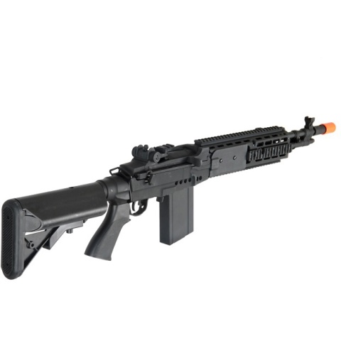 Lancer Tactical Airsoft M14 EBR AEG Full Metal w/ Crane Stock - BLACK