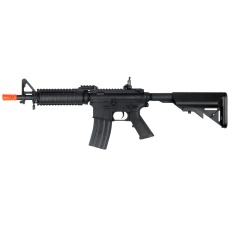 Lancer Tactical Full Metal M4 RAS II CQBR Airsoft AEG - BLACK